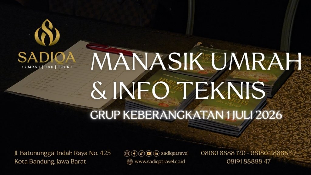 Biro perjalanan haji reguler, plus, dan furoda. Travel umrah reguler, plus, dan private. Halal tour Indonesia dan Internasional.